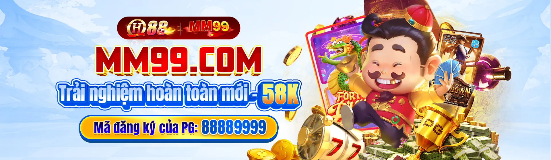 Hình ảnh đại diện cho trang Nổ Hũ HH88 Casino, hiển thị các biểu tượng game slot rực rỡ, máy quay hũ vàng và những đồng xu lấp lánh, tạo cảm giác phấn khích và cơ hội thắng lớn